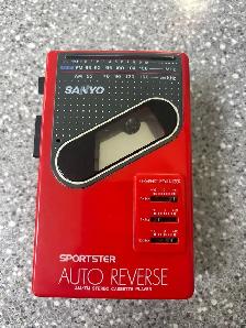 Sanyo Sportster Auto Reverse Am/Fm Cassette Player
