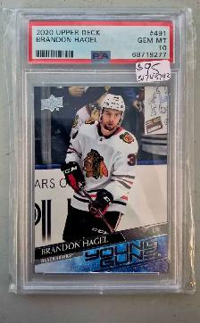 Upper Deck Young Guns 2020 Brandon Hagel PSA 10 (31743743)
