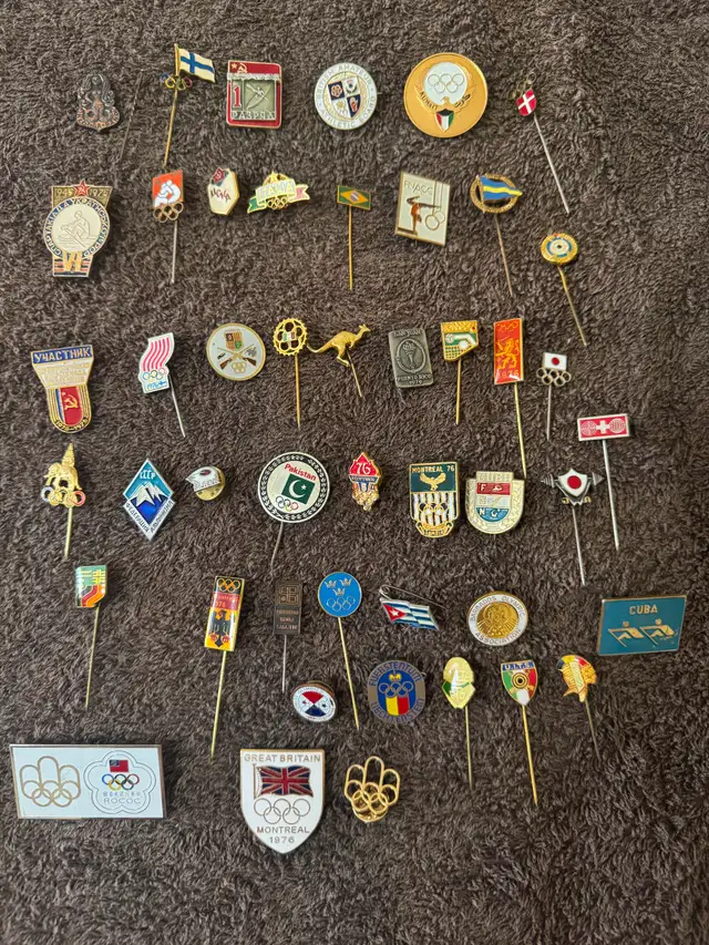 Épinglettes Pins Jeux Olympiques 1976