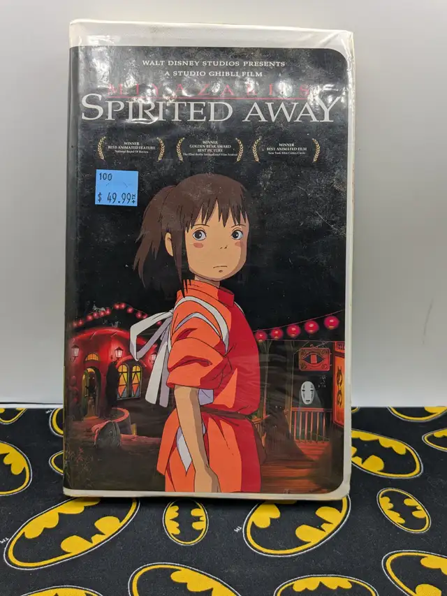 Spirited Away (2001) VHS directed by Hayao Miyazaki (#100)
