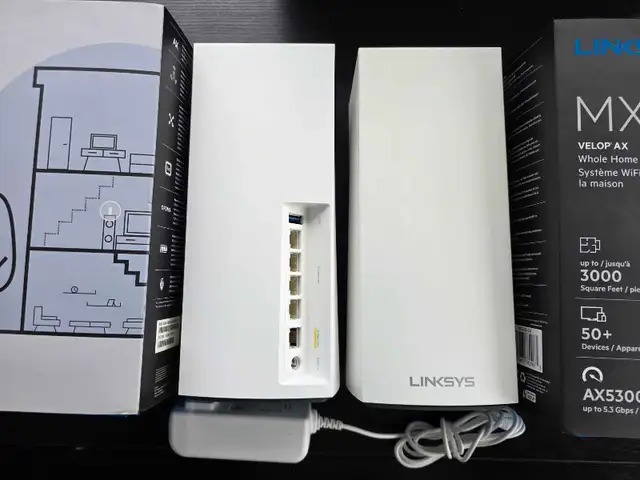 Linksys MX5300 WiFi 6 Tri-Band Mesh Router System - Photo 2