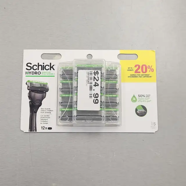 Schick Hydro Sensitive Razor Refills 12ct - BRND NEW - Photo 2