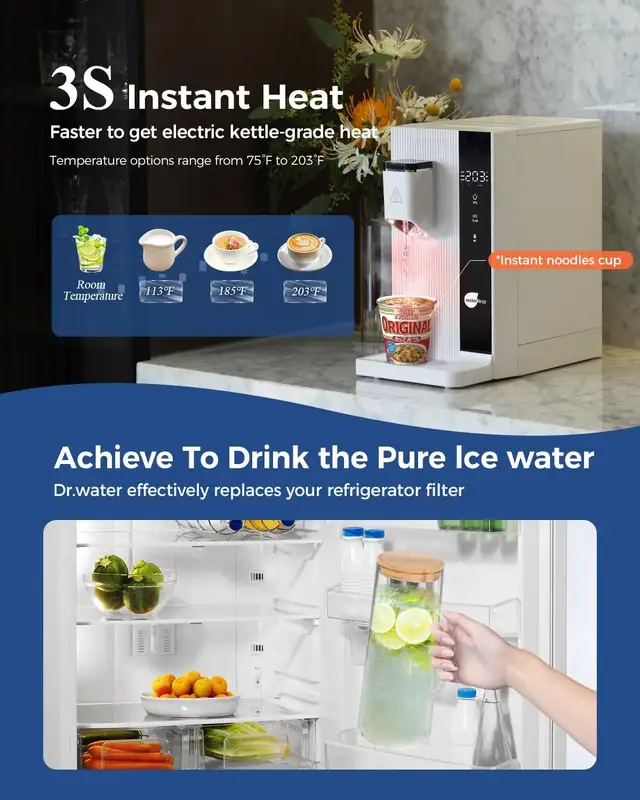 Dr.Water Countertop Reverse Osmosis System, 3S Instant Heat Port - Photo 10