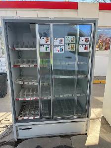 two door commercial cooler