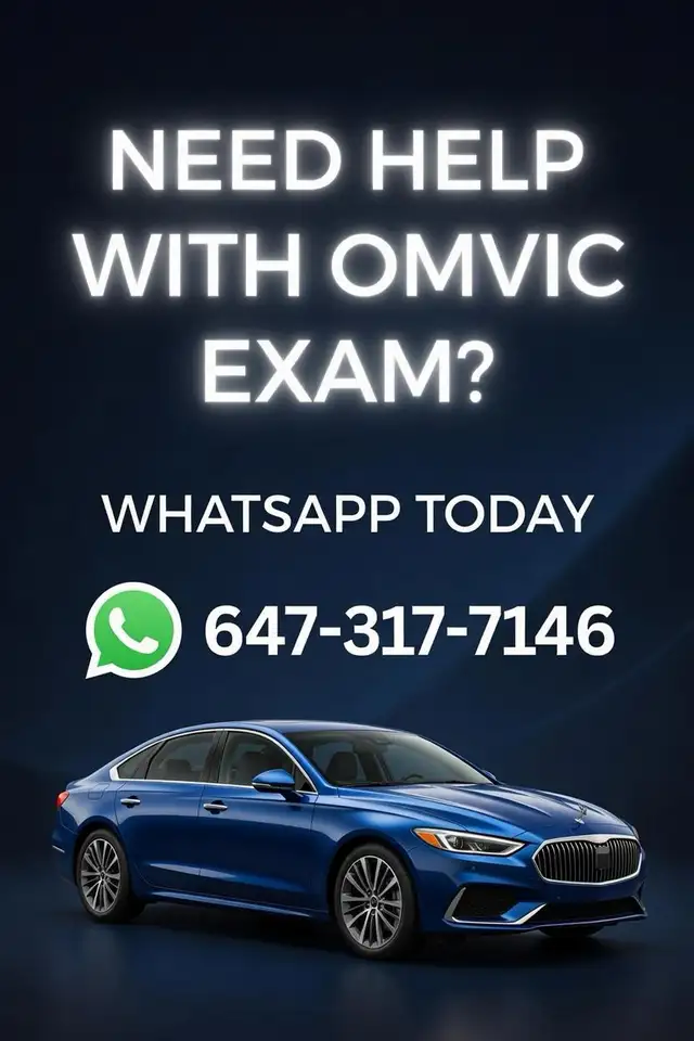 I OWN THE OMVIC EXAM – YOU GET THE LICENSE