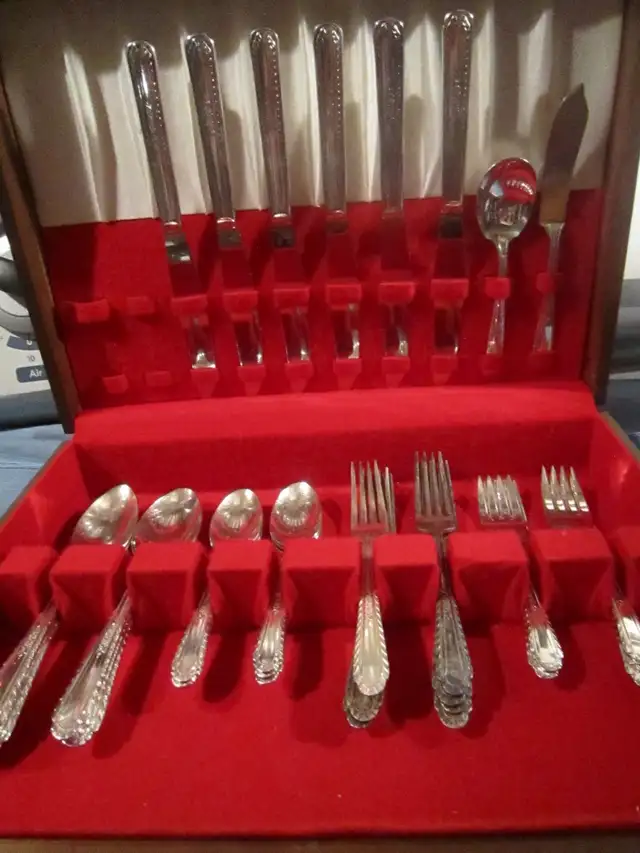 #81-161  WENTWORTH silverware set for 6 - Photo 2