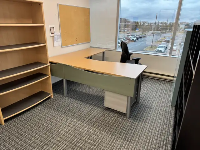 Desks/ L-Shape Lacasse 6x6 only $299/package deal $1000 - Photo 2