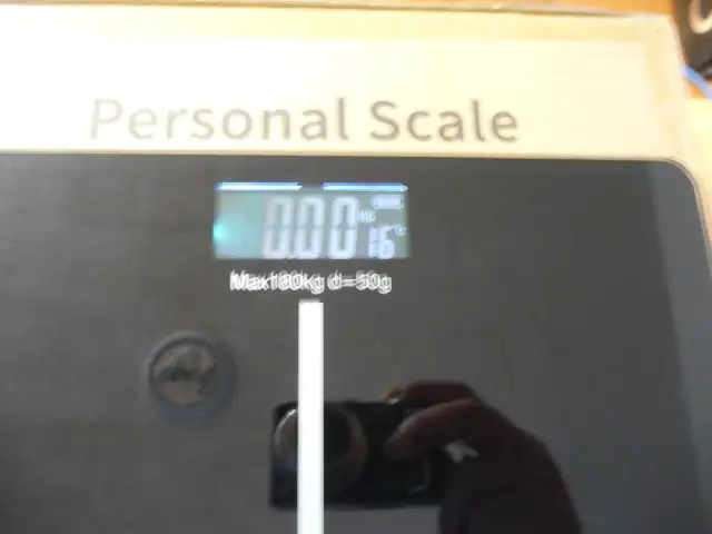 Digital Bathroom Scales with Temperature & Battery Indicators, B - Photo 4