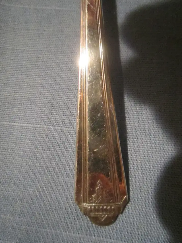 #3-14A  BARBARA silverware set for 6