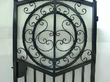 Single and Dual Swing Wrought Iron Gates Galvanized PowderCoated - Photo 2