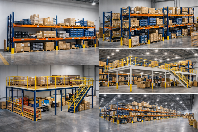 Installation de racking industriel neuf ou usagé | Mezzanines