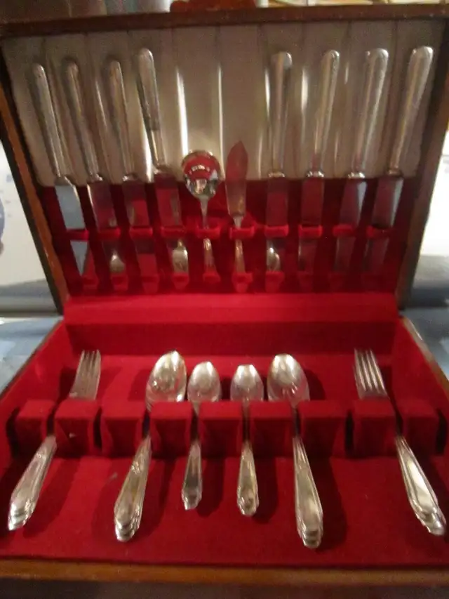 #27-86  MEMORY silverware set for 8 - Photo 2