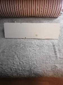 White shelf for a wall