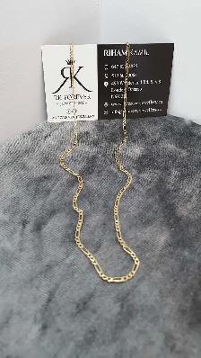 14k yellow gold chain #371_17 - Photo 4