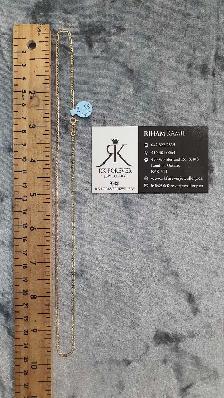 14k yellow gold chain #371_17 - Photo 8