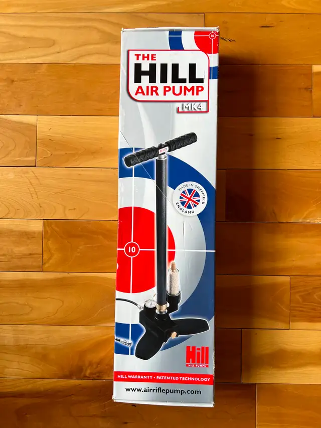 The Hill Air Pump Mk4 For Your Air Rifle BRAND NEW