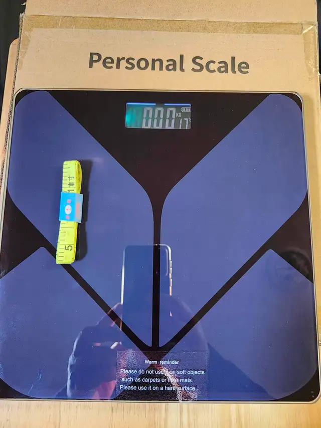 Digital Bathroom Scales: Temperature, Battery Indicators, Kg/Lb,