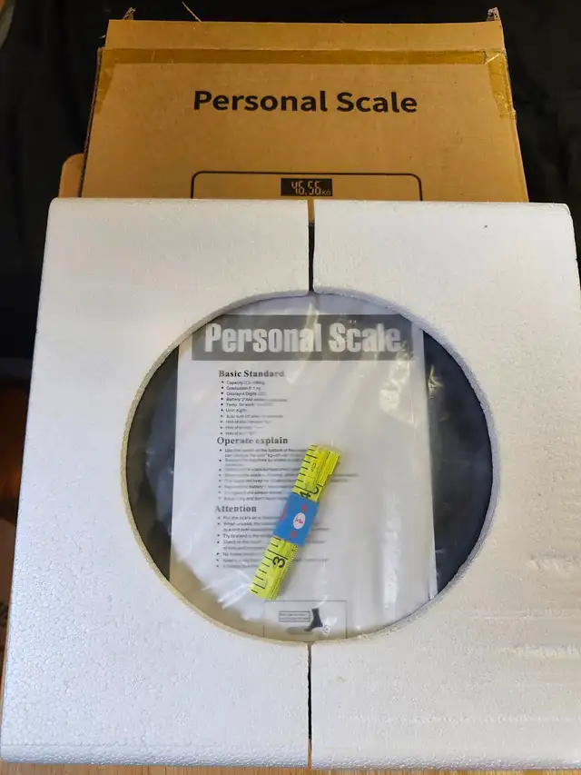 Digital Bathroom Scales: Temperature, Battery Indicators, Kg/Lb, - Photo 3
