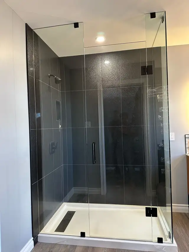 CUSTOM SHOWER GLASS ENCLOSURES SHOWER DOORS BATHTUB GLASS SLIDER - Photo 10