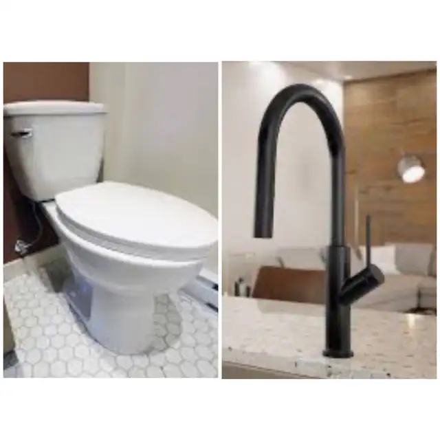 installation de toilette et robinet..(438)809-5993