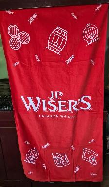 J.P. WISER’S BAR BANNER – LARGE 52' – MAN CAVE DÉCOR – $20