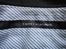 pantalon collègue privé noir, bleu, Tommy - Photo 3