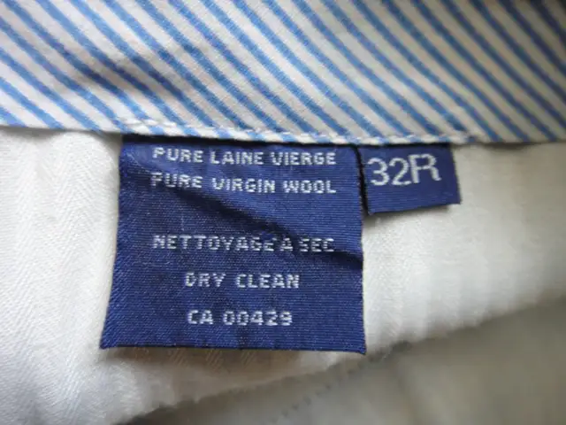 pantalon collègue privé noir, bleu, Tommy - Photo 4