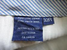 pantalon collègue privé noir, bleu, Tommy - Photo 4