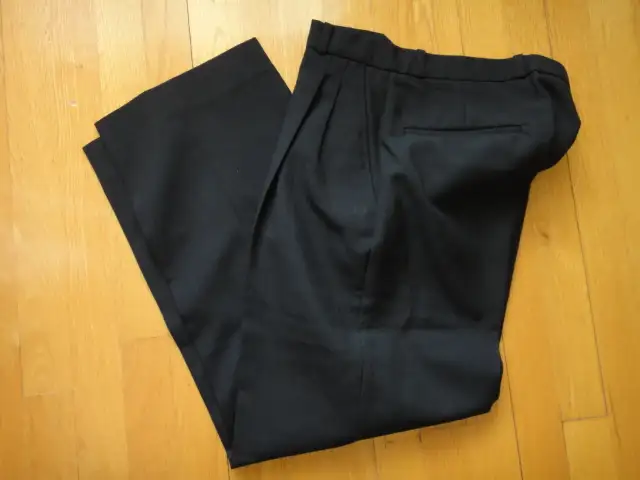 pantalon collègue privé noir, bleu, Tommy - Photo 7