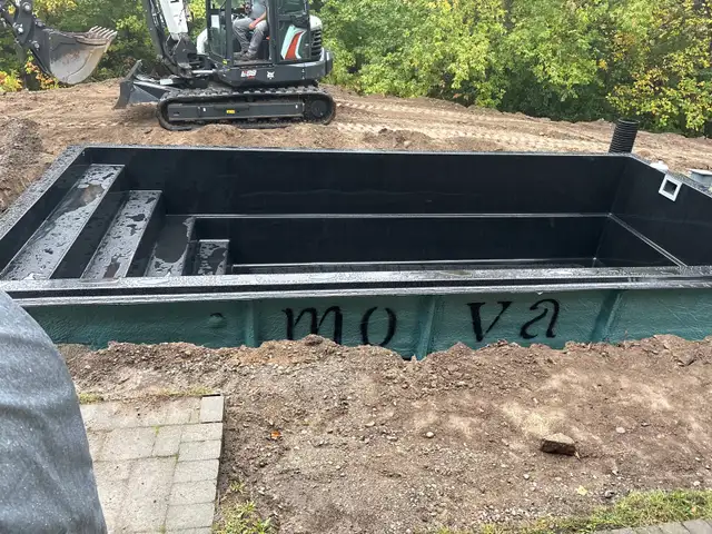 pool installation - Photo 5