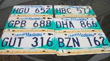 license plates