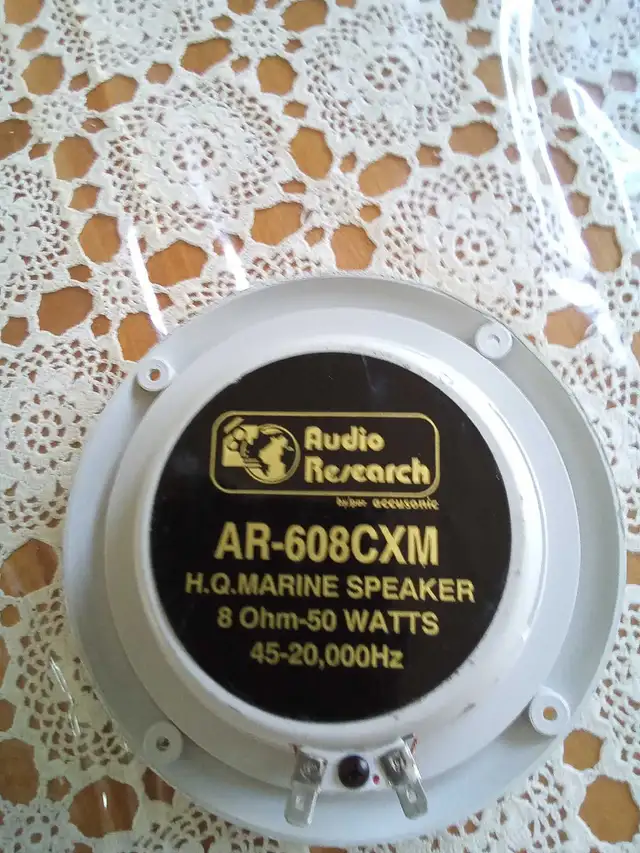 Haut-parleurs marins AUDIO-RESEARCH . - Photo 2
