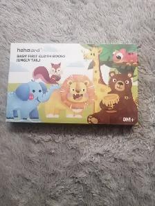 Haha Land baby's first cloth books jungly tales