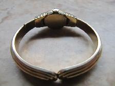 Vintage Bulova Ladies 10KGF Bangle Bracelet Watch Circ 1940-50s - Photo 10