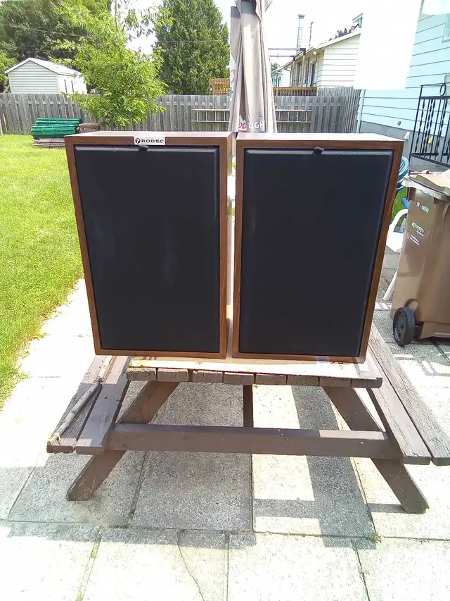 Haut-parleurs vintage Rodec . - Photo 5