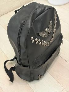 Leather backpack