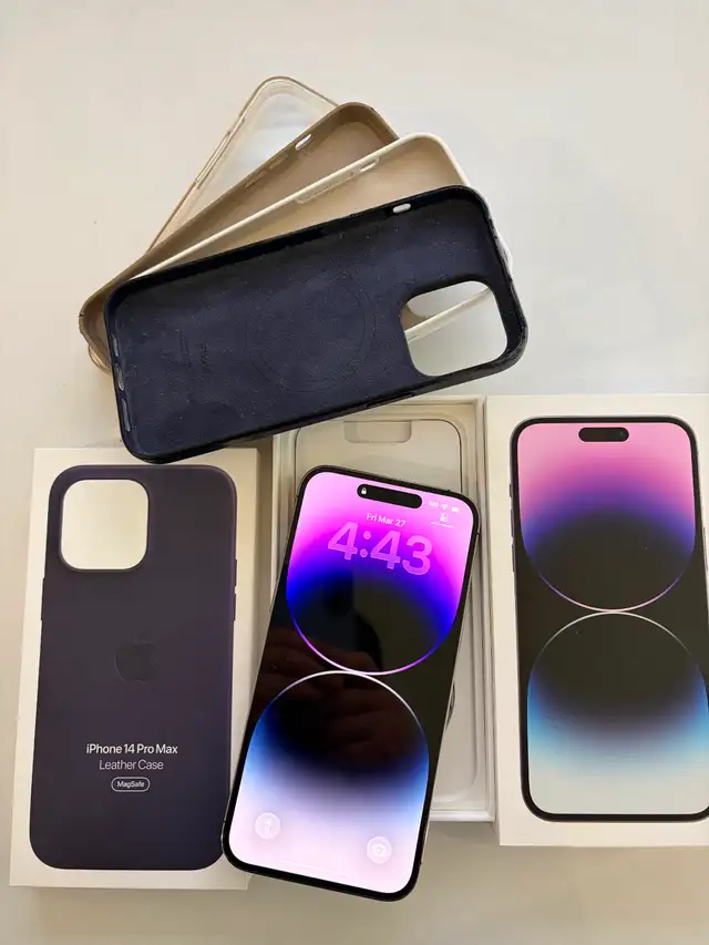 iPhone 14 Pro Max Purple 256gb