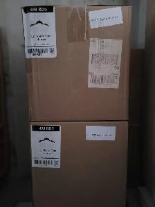 12' Black Top Hangers, per box - Photo 2