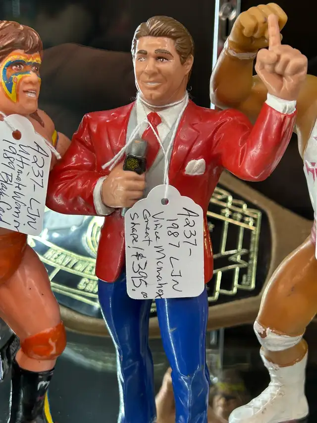 Vince McMahon LJN WWF WWE Figure Wrestling Showcase 354