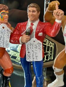 Vince McMahon LJN WWF WWE Figure Wrestling Showcase 354