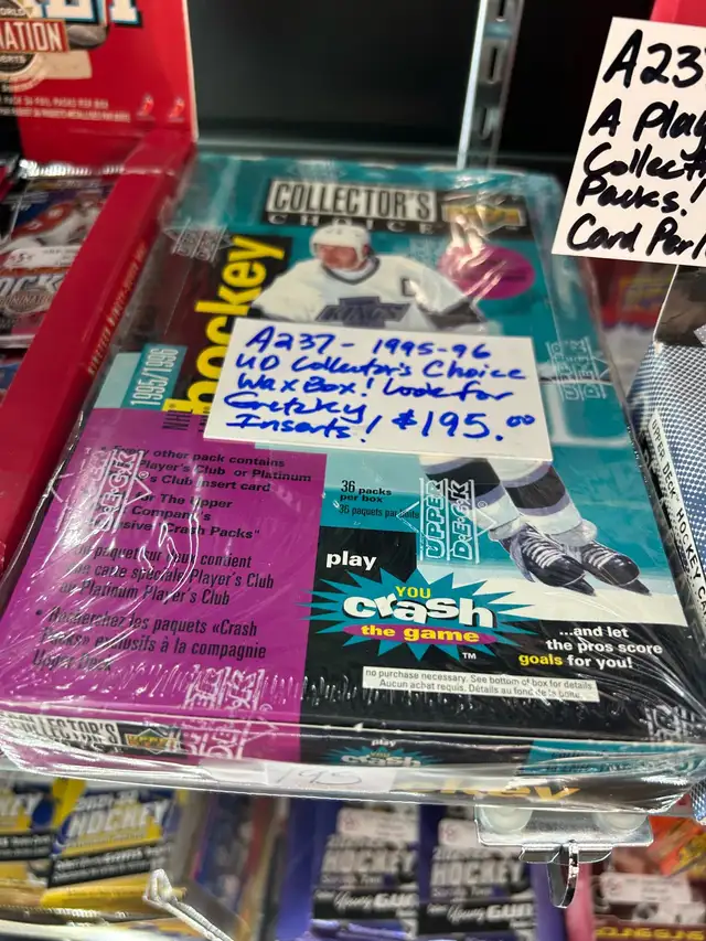 1995-96 Collector’s Choice UD Hockey Wax Box Showcase 351