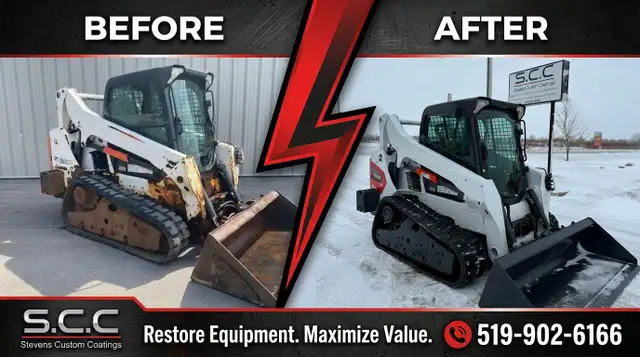 Equipment Refinishing (Sandblasting & Paint)