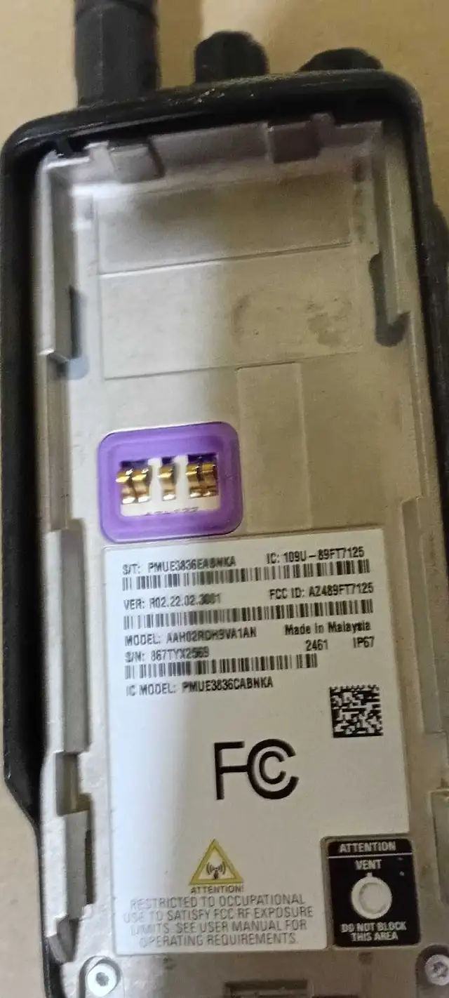 Motorola XPR3500E UHF 403-512 Read. - Photo 2