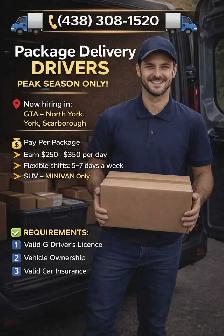 Parcels Delivery Driver