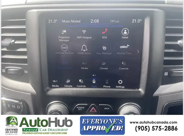2021 Ram 1500 CLASSIC EXPRESS-V6-NIGHT EDITION-CARPLAY-BACKUP CA - Photo 11