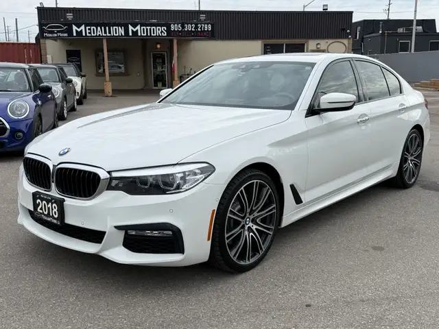 2018 BMW 5-Series 540i xDrive Sedan|M Sport Pkg.|ACCIDENT FREE|2