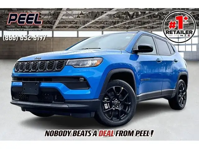 2026 Jeep Compass ALTITUDE Sun & Sound Driver Assist & Conv Pkg