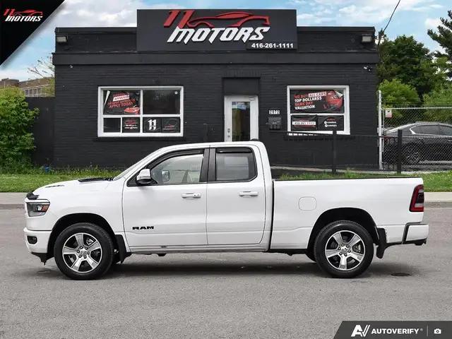 2019 Ram 1500 Sport 4x4 Quad Cab 6'4' Box | HEATED SEATS | REMOT - Photo 3