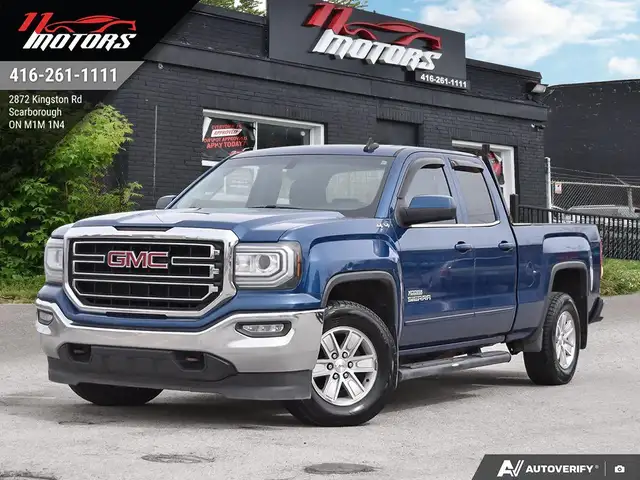 2018 GMC Sierra 1500 4x4 Double Cab 143.5' SLE | 6.5ft BOX | V8