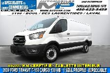 Ford Transit Cargo Van T-150 CARGO 130 89.000 KM CERTIFIÉ / TABL